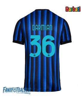 Inter Milan Matteo Darmian #36 Tricou Fotbal Replică 2025-26 Barbati Acasa